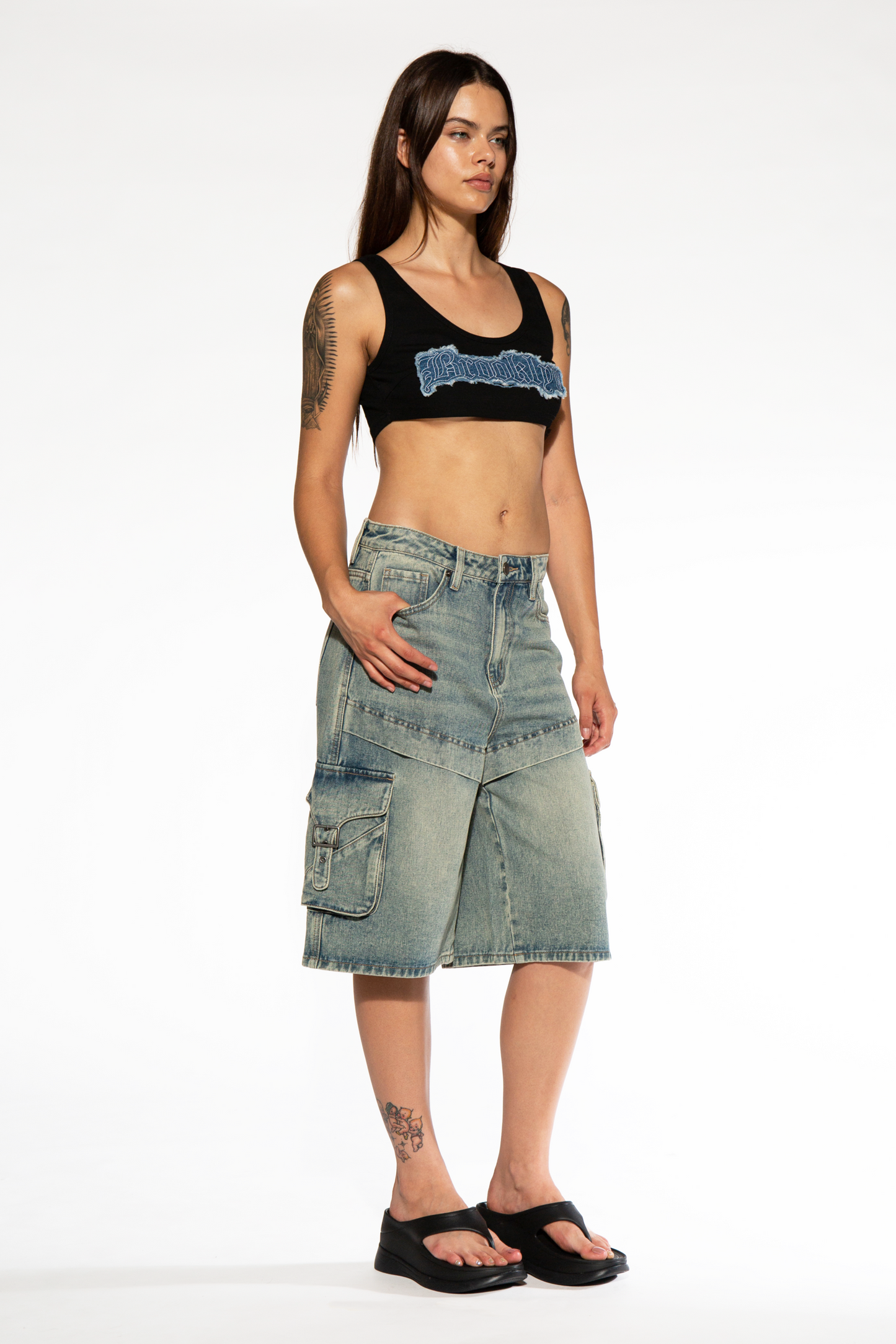 Low Rise Oversize Cargo Jorts