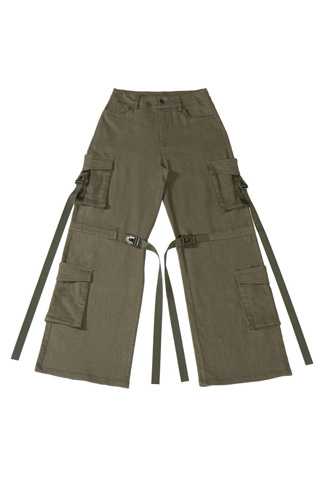 Buckle Belt Cargo Pant