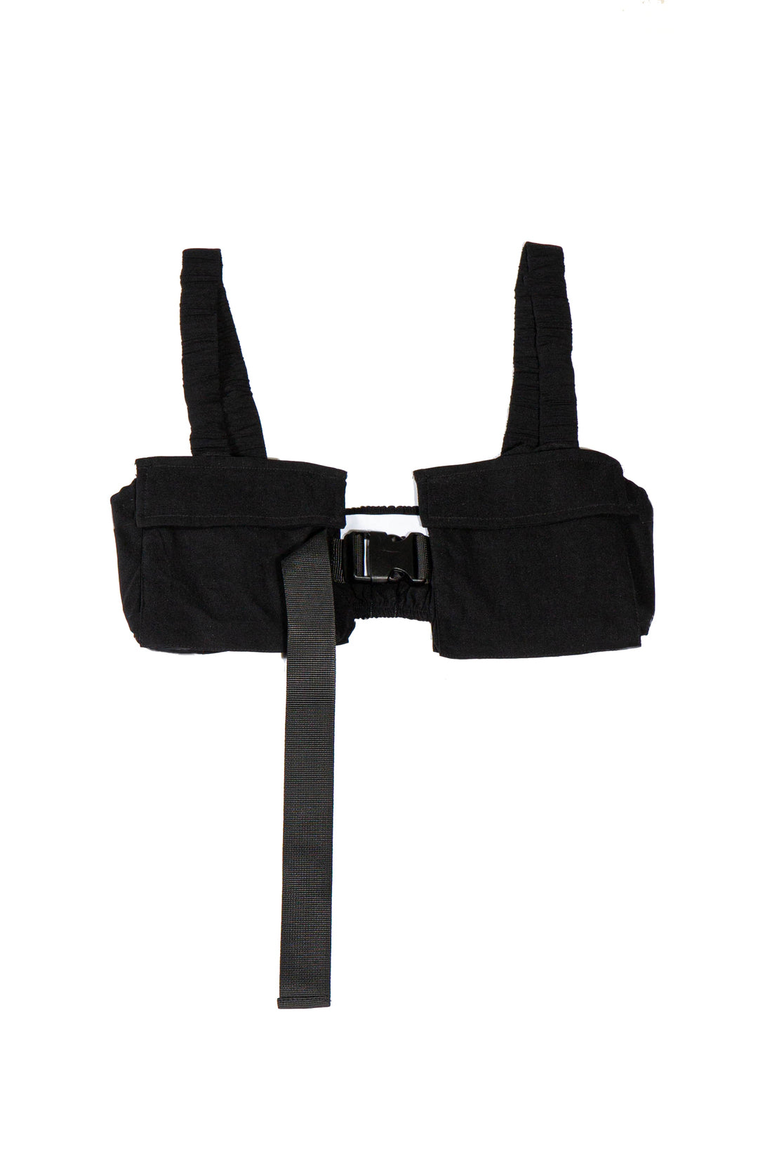 Buckle Belt Cargo Crop Top