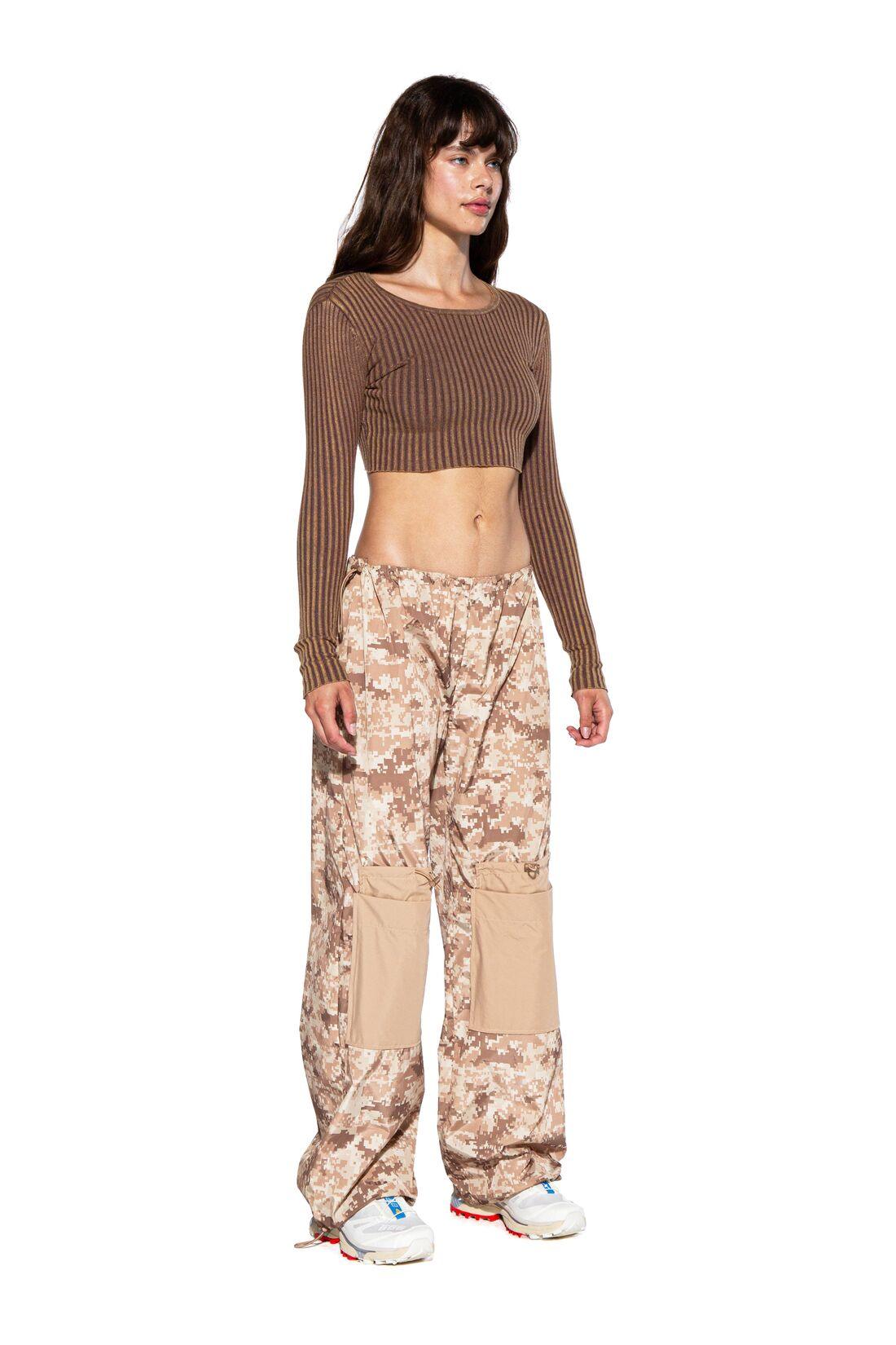 Digital Camo Parachute Pants - Afterhour