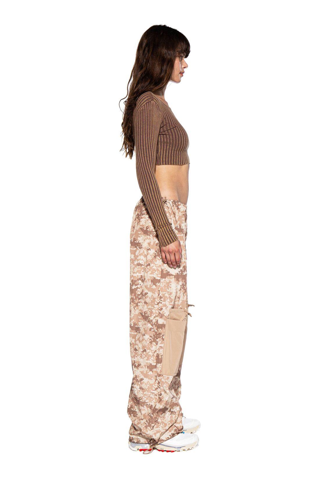 Digital Camo Parachute Pants - Afterhour