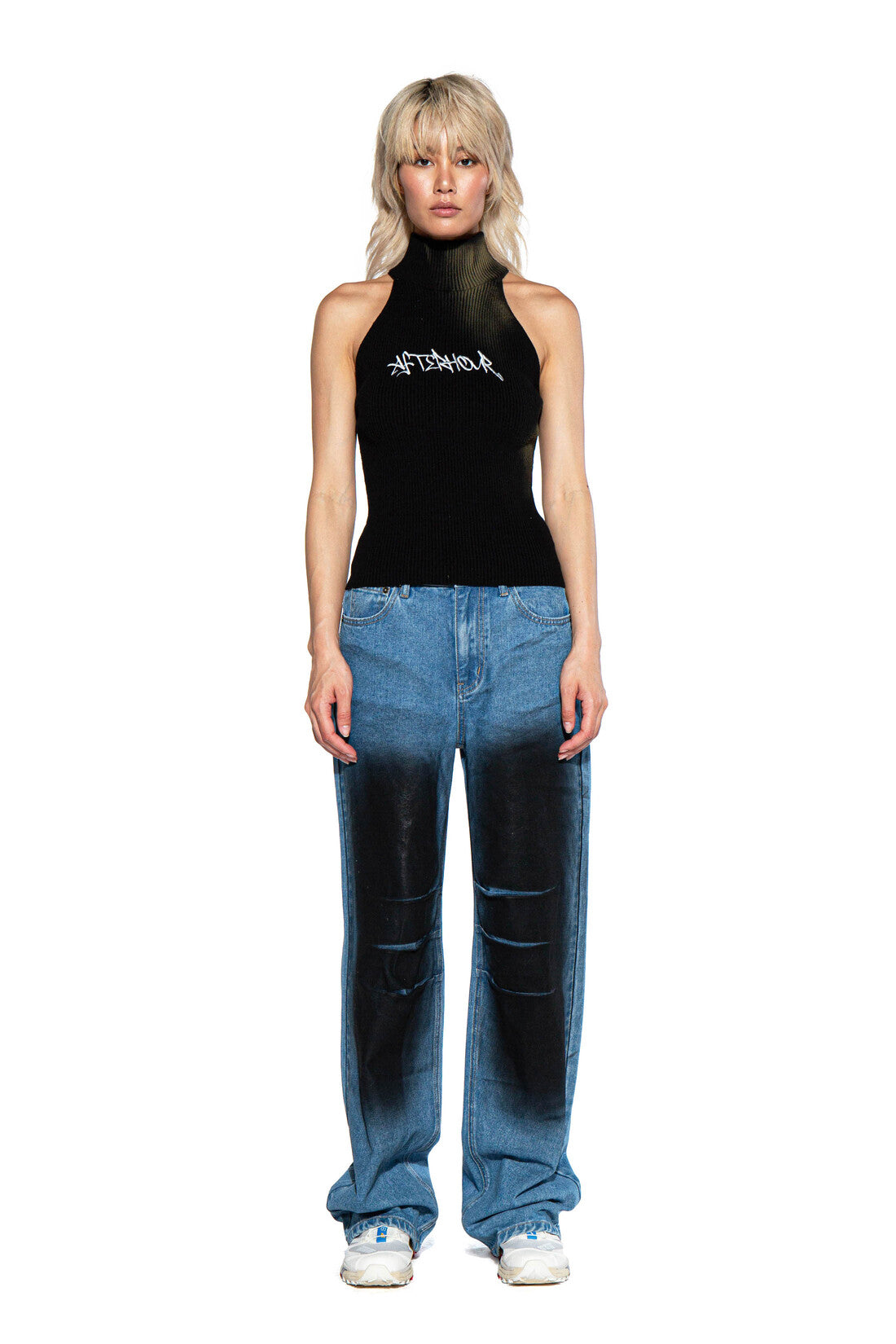 DIRTY TINTED STRAIGHT LEG JEAN
