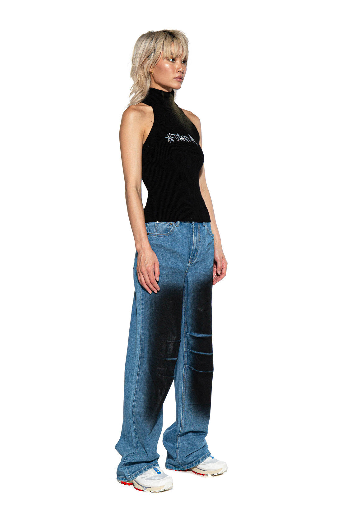 DIRTY TINTED STRAIGHT LEG JEAN