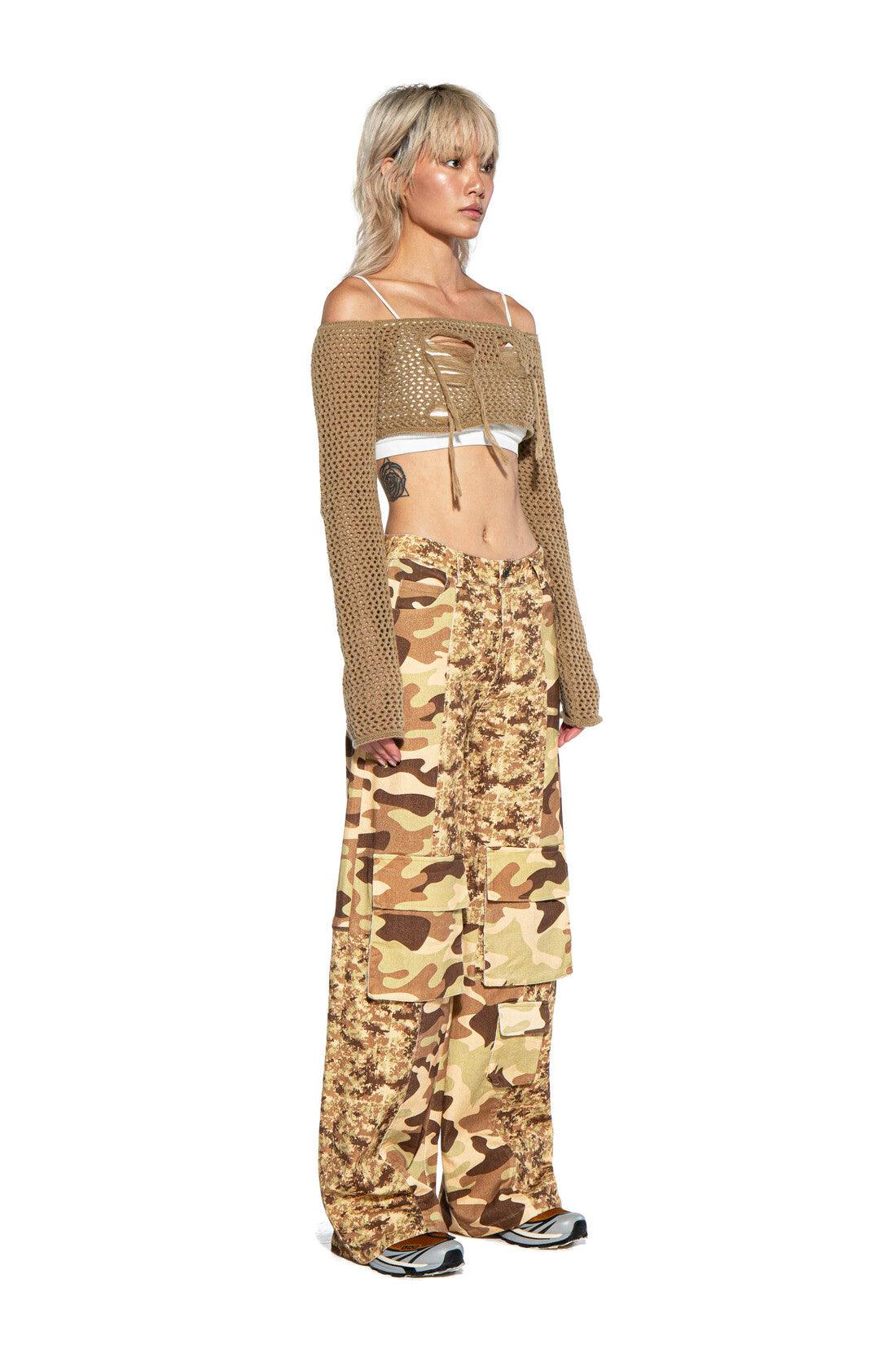 Desert Camo Printed Cargo Pant - Afterhour