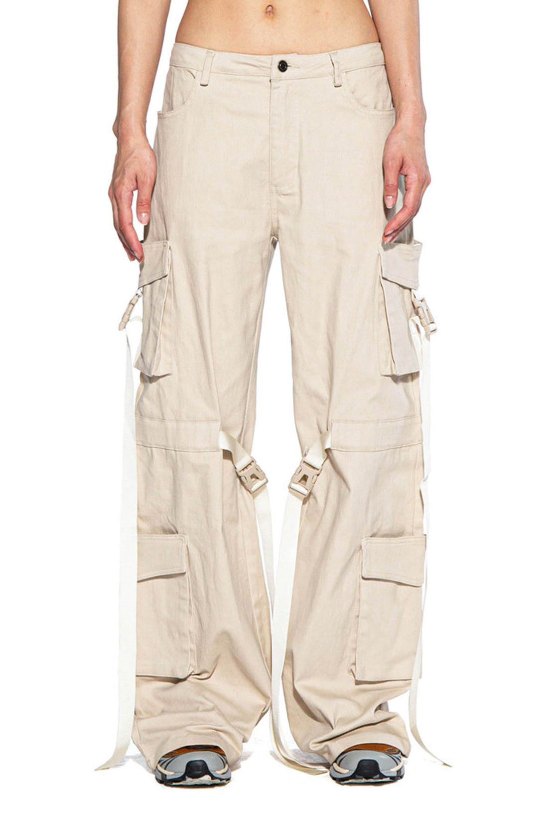 Buckle Belt Cargo Pant