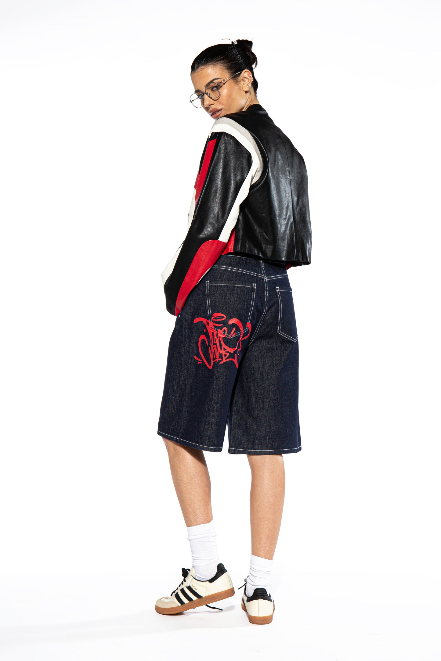 Racing Vegan Faux Jacket