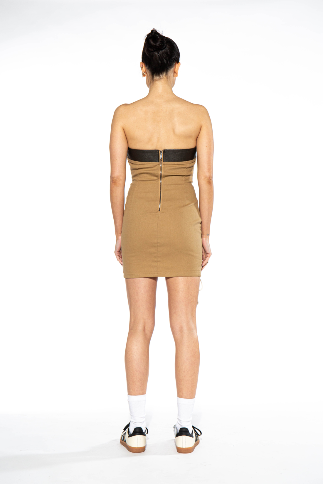 CRISS CROSS LACE UP DRESS