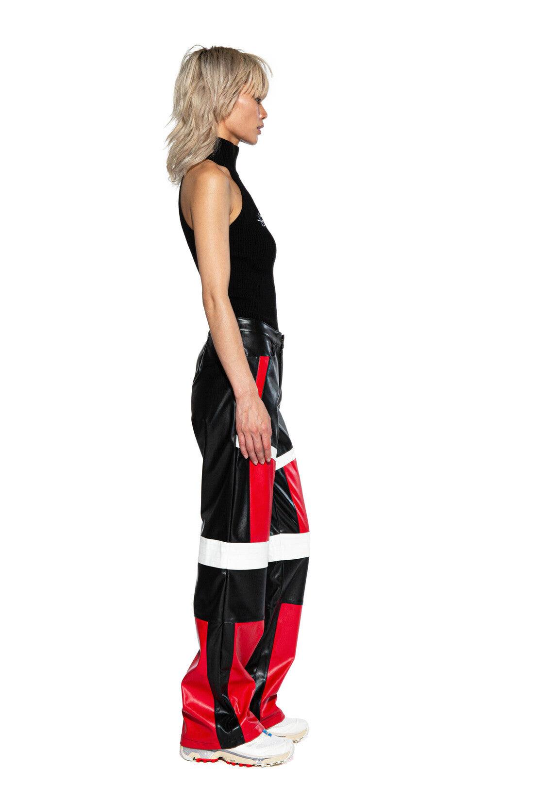 Leather Moto Biker Pants - Afterhour