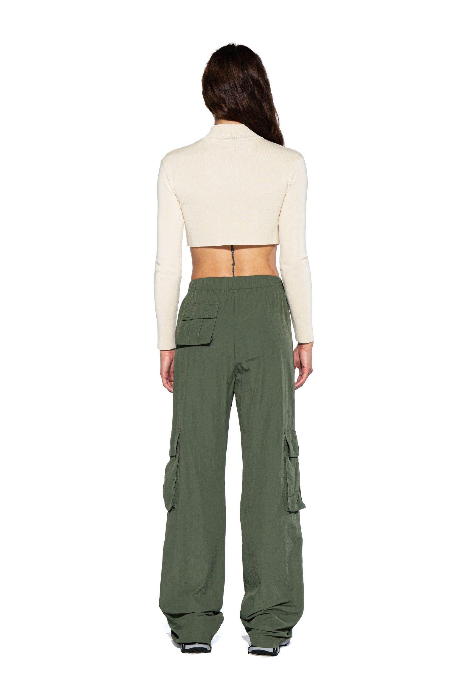 Oversized Nylon Cargo Pants - Afterhour