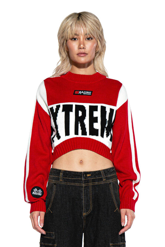 EXTREME CREW NECK PULLOVER SWEATER
