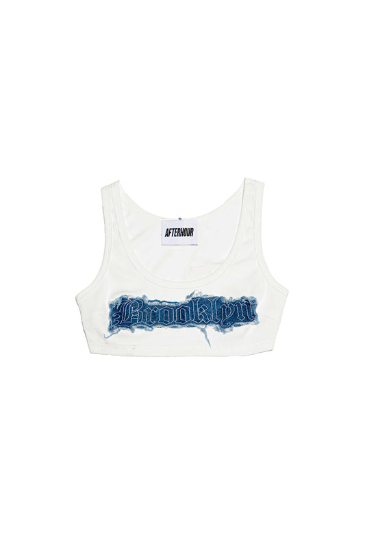 Denim Patch Tank