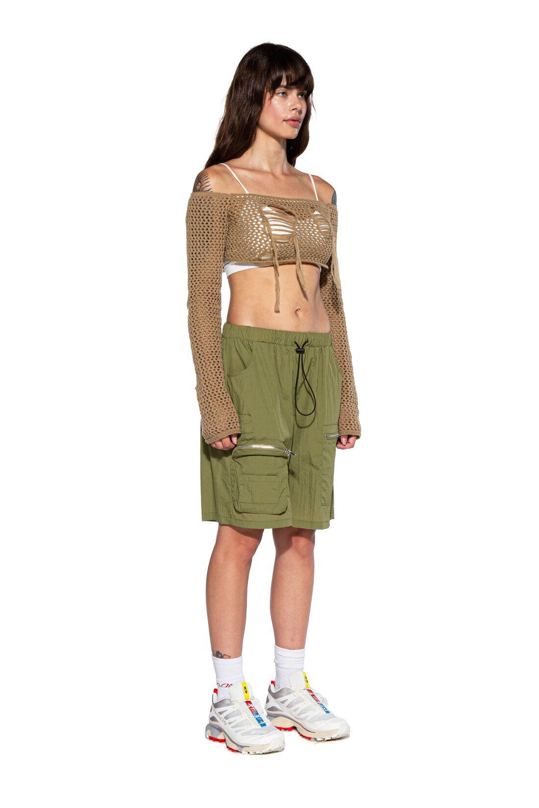 Zipper Nylon Cargo Short - Afterhour