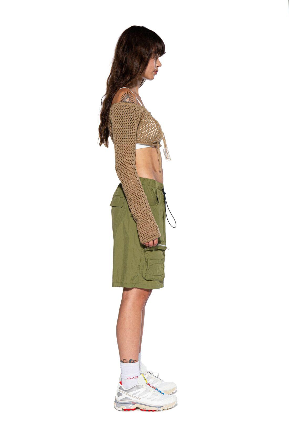 Zipper Nylon Cargo Short - Afterhour