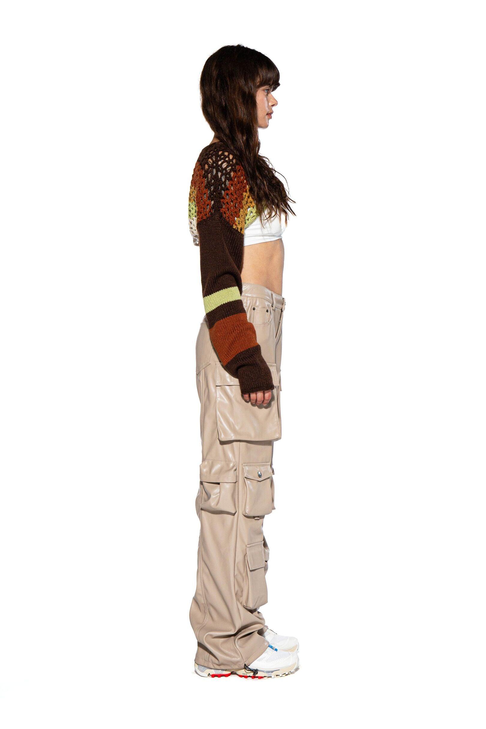 FAUX Leather Cargo Pant - Afterhour