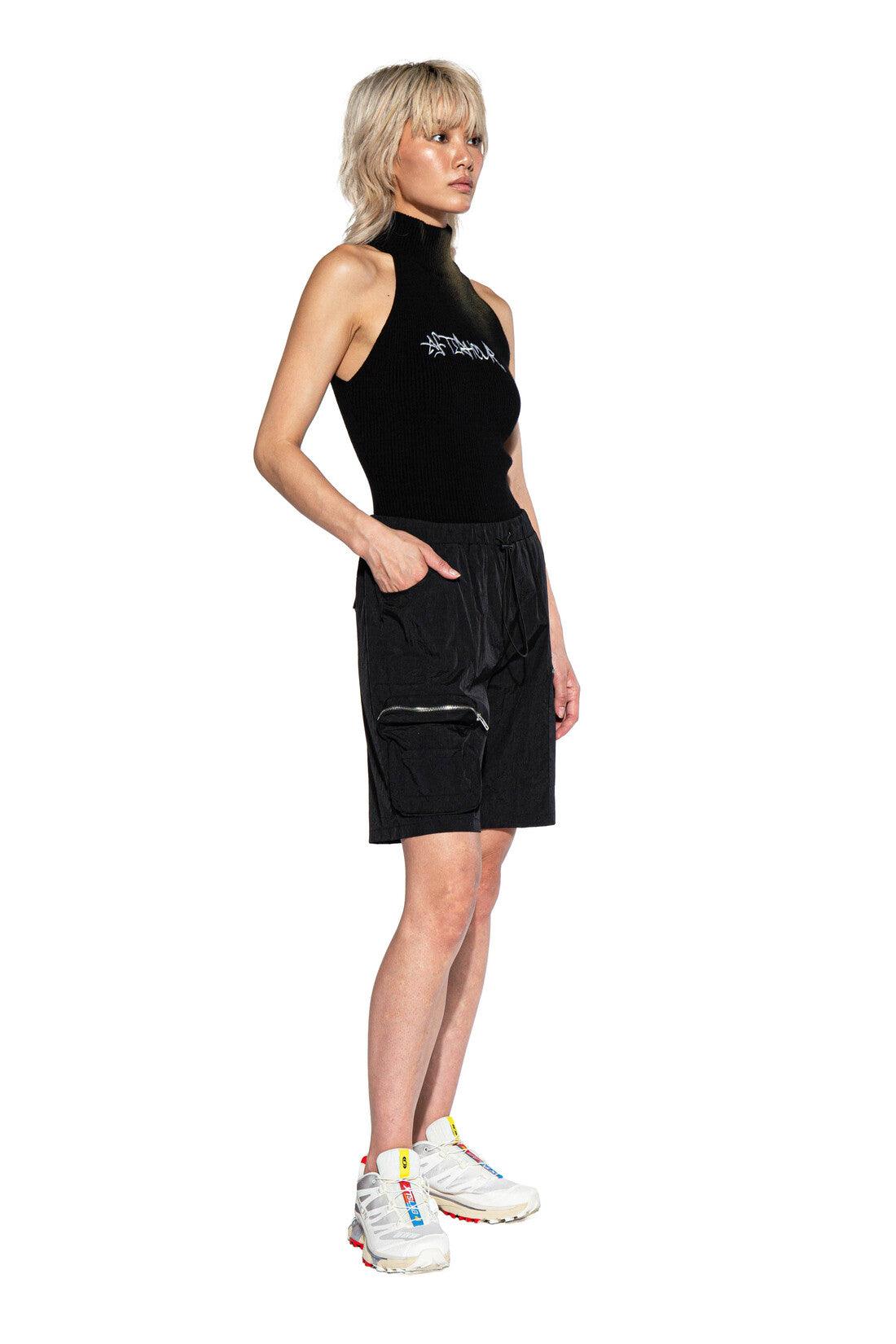 Zipper Nylon Cargo Short - Afterhour