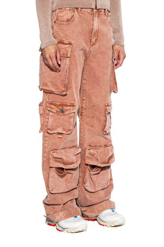Snow Wash Cargo Pant
